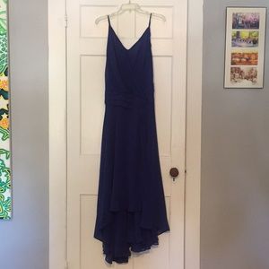 Long blue dress from Lulu's